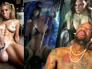 Transgender Slut Getting Her Cock Sucked Off, Big Breast Slut Riding Transgender Cock, Gigantic Trans Cock Handsfree Cumming, Velma Being A Cock Tease, AI Generated