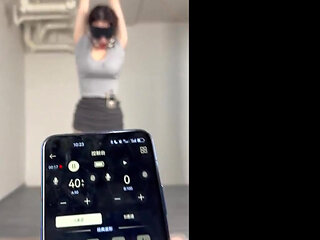 Ol Thick Gray Foot Pad Hanging + Electric Shock + Whipping