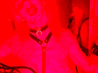 Blonde Babe's BDSM Solo Squirt Show