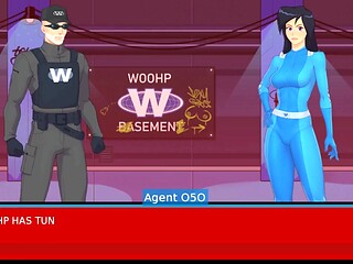 Paprika Trainer gets it on with the sexy Totally Spies Alex in an