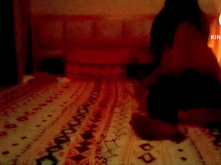 A Sexy Honeymoon Indian Couple at Hotel Room La Nivas Nainital