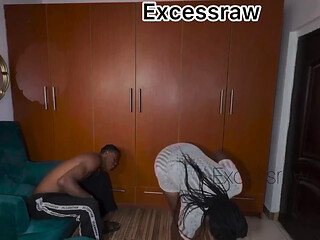 Chef's steamy kitchen sex with boss