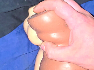 Fuck both of my toys. Nice cumshot at the end