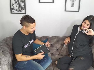 Hot Interview Ends In Hardcore Fuck By The Boy Who Does It