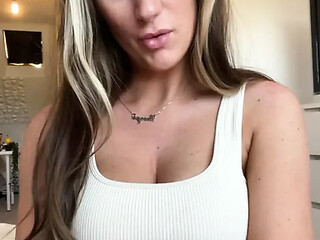 Busty British teacher gets a sloppy blowjob and shows off her stacked body