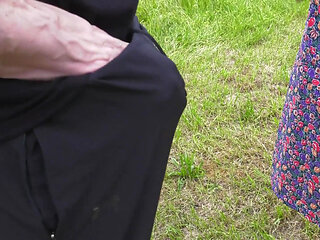 Blonde French Cougar Masturbates and Sucks Cock 6021 11