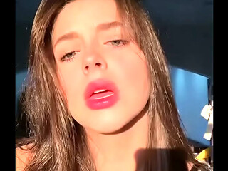 El rostro fascinante de una joven paraguaya.