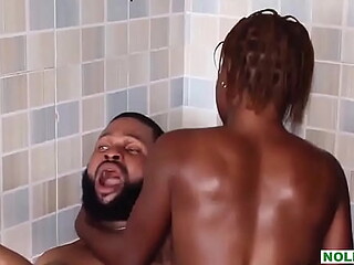 Nairobi babe gets nailed hard by big black cock in steamy Nollywood scene