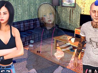 Visual novel, manga porn, confident goddness