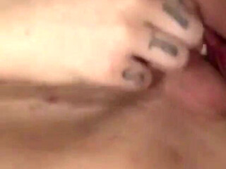 Angel is a busty tattooed brunette teen who wants cock