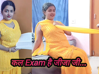 Innocent Sali in Yello Haldi Lehenga Confused About Exams - Jija Gives Practical Marriage Lesson