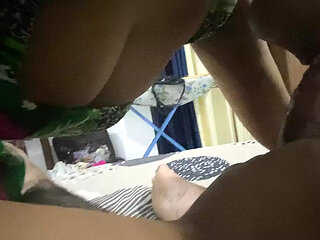 Indian Nose ring Aunty Blowjob pakistani Handsom boy Dick