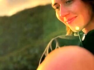 Sandra Lyd Beautiful Footjob At Sunset Footjob
