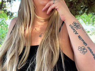 BBW Brazilian MILF Goddess Morning Outdoor Smoking Ritual Showing Thighs