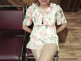 Hot Girl Nude with Her Office Friend While Playing Stone Paper Game