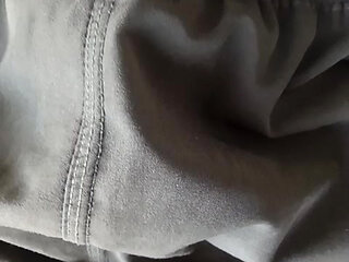 The boy took out the water from the land on a video call.