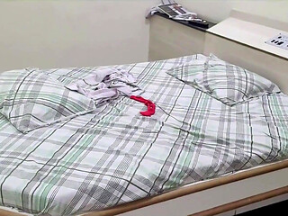 Stepmother Catches Stepson Sniffing Her Panties and Makes Him Fuck Her Big Pussy.