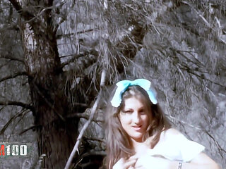 Alys Rebel: Disguised Teen Making a Hot Strip