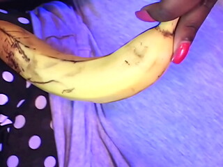 Chocolate My Banana - Busty Babe Gets Her Tits And Throat Fucked
