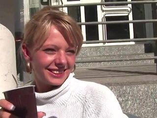 Sexy Blonde Whore Fucking Her German Neighbor