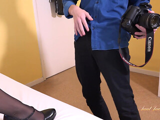 AuntJudysXXX - Busty British MILF Keira Fucks Her Photographer