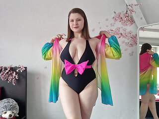 Your sexy girlfriend is getting ready for the beach just for you. JOI + countdown