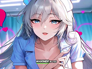 Night Nurse Anya Only Takes His Temperature Then Rides Him to a Hot Creampie - Hentai Uncensored