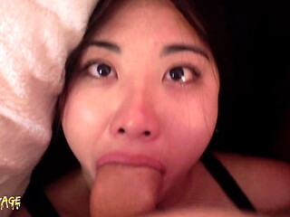 19 year old Chinese POV face fucking FACIAL