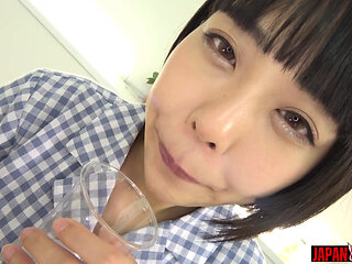 Yua Nanamis Mouth Is Wet and Wide, Her Tongue Dripping - She Strokes the Drenched Dildo and Begs for Your Creamy Finish.