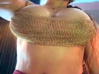 Big boobs milf masturbates with her dildo