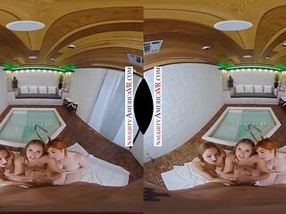 Much Needed Spa Sesh With Lauren Phillips, Lena Paul, And Skylar Snow Culminates In A Glad Finishing