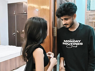 Desi Teacher and Student Hardcore Fuck in Classroom - Indian Girl Gets Pussy Pounded in 4K