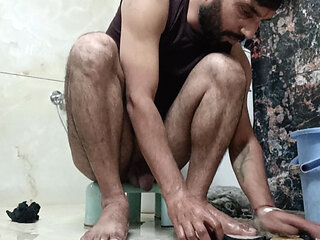 Indian Rajasthani boy show masterbation and sucking penis