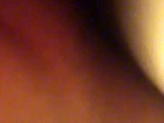 Amateur Anal Creampie for Big Ass MILF Ebony