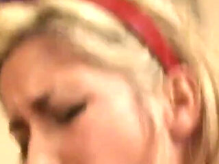 Teen Lizzie Tucker sucks and fucks in interracial sex for her creampie