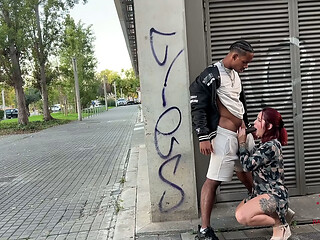 Colombian Redhead Slut Fucks Huge Black Cock in Public &ndash_ Ferris Wheel to Street Cum in Mouth!