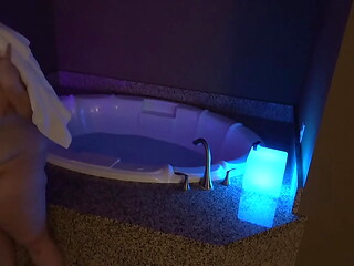 flashing lights jacuzzi magic starring Erica Jane