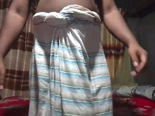 Cute boy masturbation in his room