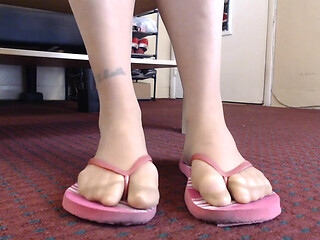 Pantyhose and Flip Flops