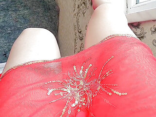 Cumming A Little Bit Watching Myself And Handling My Own Body
