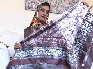 Exciting Satin Scarf Games! Lady Victoria Valente