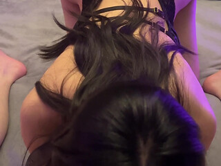 [Private Filming] Cosplay with a Leash for Penis-Flattering Fellatio