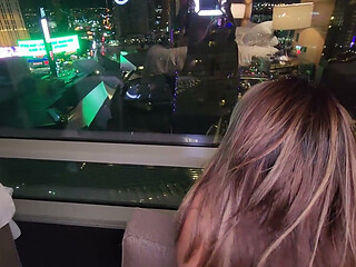 Cuban Babe Takes BBC in Vegas