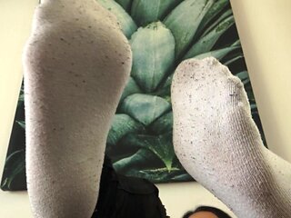 Smell My Stinky Socks, Directly From the Sneakerx, You Foot Sniffer!