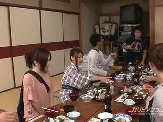 No AV shooting launch big orgy Kotomi Asakura and others by Caribbeancom: Big Tits, Cumshot  Professional Porn