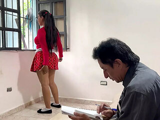 Hot Venezuelan Stepdaughter Gets Fucked Hard By Horny Old Daddy - Amateur Homemade Sex