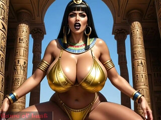 Gol Cleopatra Fantasy Dance Tease Gooning