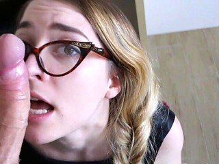 Domino Faye - Office POV BJ Working For Mr Gunderson