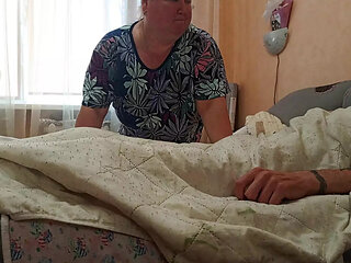 the morning of the weekend began with a deep blowjob from the mother-in-law