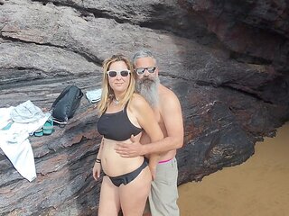 Beach sex, follada, beach